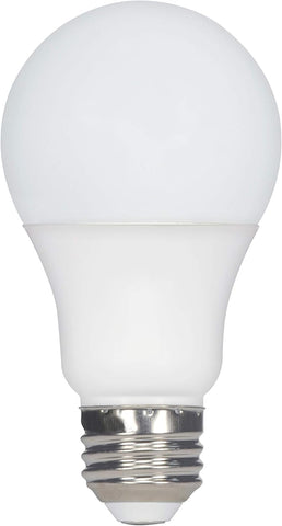 Satco 9.8 Watt - A19 LED  Medium base 120 Volt [Pack of 6]