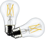 Satco 21873-5.5A15/CL/LED/927/E26/2PK (S21873) Victorian Style Antique Filament LED Light Bulb