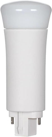 Satco S8538, 4000K, G24d Base, Ballast Bypass, 9 Watt LED PL 2-Pin Bulb [6 Pack]