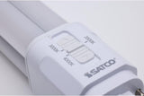 SATCO 29854 9.5 Watt LED PL; 30K/35K/40K CCT Selectable; G24q Base; Type A/B; 120-277 Volt