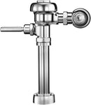 Sloan Regal 110 Exposed Manual Water Closet Flushometer, 3.5 GPF Manual Flush Valve - Single Flush, Fixture Connection Top Spud, XL Sweat Solder Adapter Kit Polished Chrome Finish, 3080153