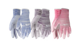 Style Selections Medium Polyurethane Dipped Polyester Gardening Gloves, (3-Pairs)