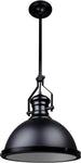 Sunlite Vintage-Style Single Dome Pendant Fixture