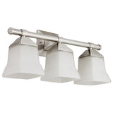 Sunlite 46063 20" Modern Square Bell Vanity Wall Mount Light Fixture