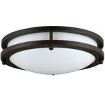 Sunlite 12" Led Ceiling Decorative Dimmable Fixture Black CCT Selectable