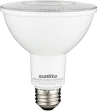 Sunlite LED PAR30 Long Neck Recessed Light Bulb, 9 Watt, (75W EQ)