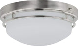 Sunlite  LED Dome Ceiling Light Fixture, 20 Watts (60W Equivalent),120/277 Volts