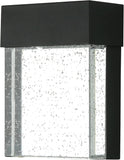 Sunlite  7-Inch LED Outdoor Downlight Wall Sconce, Clear Acrylic Panel, 11 Watt