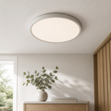 Sunlite LED 9-Inch Round Mini Panel Light Fixture, 120 Volts, 18W (75W=), 1100 Lmns, 30K/40K/50K Selectable CCT