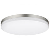 Sunlite 87767 LED 10 Inch Slim Flushmount Ceiling Light Fixture, 15 Watts (80W Equivalent), 1050 Lumens, Adjustable 5 CCT 2700K-5000K, 120V, Dimmable, 50,000 Hour Lifespan, Brushed Aluminum