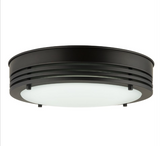 Sunlite 13-Inch LED Decorative Band Trim Flush Mount Light Fixture