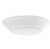 Sunlite  6" Round Flush Light Hardwire/Retrofit Fixture, 10 Watts, 120 Volts , 620 Lmns, CCT Switch 27K/30K/35K/40K/50K,