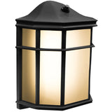 Sunlite  LED Classic Lantern Style Outdoor Fixture, 12W (75W Equivalent), 800 Lmns, Built-in Photocell, Color Temperature Selectable 3000K/4000K/5000K