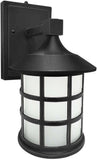 Sunlite 88687 CCT LED Mission Style Lantern Outdoor Light Fixture, Dusk to Dawn Photocell, 9 Watts (60W