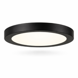 Sunlite LED 7" Round Mini Panel Light Fixture, 15W, 1000 Lmns, 30K/40K/50K Selectable CCT, Dimmable