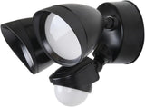 Sunlite  LED Outdoor Dual Head Security Light with Photocell & Motion Sensor Light Fixture, 20 Watts, 1800 Lumens, 3000K Warm White