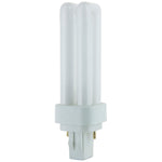 Sunlite 13 Watt PLD 2-Pin Double U-Shaped Twin Tube, GX23-2 Base, Super White [ 10 PACK]