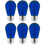 Sunlite S14 LED 2 Watt 120 V Transparent