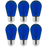 Sunlite S14 LED 2 Watt 120 V Transparent