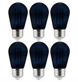 Sunlite S14 LED 2 Watt 120 V Transparent