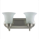 Sunlite 45430 14-Inch Traditional Vanity Light, Classic Decorative Wall Sconce