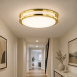 Sunlite  Fluorescent Double Band Trim Flush Mount Light Fixture