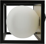 Sunlite 3-Light Vanity Light Fixture, G9 Base Socket, 4W Max, Aged Brass