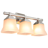 Sunlite 46063 20" Modern Square Bell Vanity Wall Mount Light Fixture
