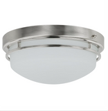 Sunlite SU LED Dome Ceiling Light Fixture, 120 VOLTS,23 Watts (100W Equivalent), 1380 Lumens
