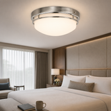 Sunlite SU LED Dome Ceiling Light Fixture, 120 VOLTS,23 Watts (100W Equivalent), 1380 Lumens