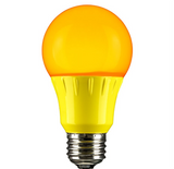 Sunlite Colored Light Bulb LED A19 3 Watt Medium Base 120 Volt [Pack of 6]