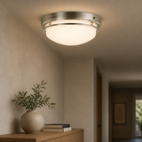 Sunlite  LED Dome Ceiling Light Fixture, 20 Watts (60W Equivalent),120/277 Volts