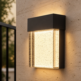 Sunlite  7-Inch LED Outdoor Downlight Wall Sconce, Clear Acrylic Panel, 11 Watt