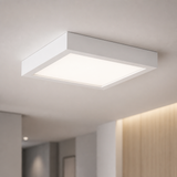 Sunlite LED 5-Inch Square Mini Panel Light Fixture,120 Volts, 10W (50W=), 600 Lmns, 30K/40K/50K Selectable CCT