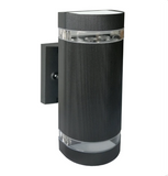 Sunlite 81294 LED Outdoor Half Circle Up/Down Outdoor Wall Sconce Light Fixture, 12 Watts, 850 Lumens, Color Selectable 30K/40K/50K, 120-277V