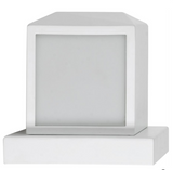 LED White Cube Dimmable Indoor Up and Down Wall Sconce 3000K Warm White 90 CRI
