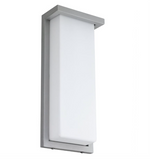 Sunlite  14” Modern LED Wall Sconce Light, Outdoor Fixture, Adjustable 3 CCT 3000K-5000K, 20 Watts,