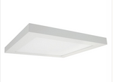 Sunlite 87746 LED Selectable 12" Square Flat Panel Light Fixture, 10W, 920 Lmns, Slim Design, Ceiling Mount, 30K/35K/40K/45K/50K Selectable CCT, Dimmable