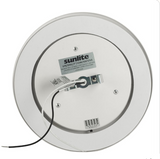 Sunlite  7" Round Flush Light Retrofit Fixture, 15W, CCT Switch 27K/30K/35K/40K/50K