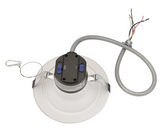 unlite 6" LED Commercial Recessed Round Downlight Fixture, Power Selectable 13W/19W/27W, 3000 Lmns, CCT Switch 27K/30K/35K/40K/50K, 90 CRI, Dimmable, Energy Star, Title-24 Compliant, ETL Listed