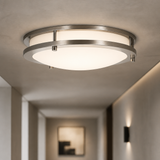 Sunlite Decorative Flush Ceiling Mount Light Fixtures, 12 Inch
