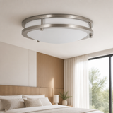 Sunlite Decorative Flush Ceiling Mount Light Fixtures, 12 Inch