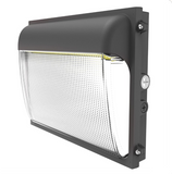 Sunlite LED 18” Slim Outdoor Wall Pack Fixture, Wattage Selectable 100W/120W/150W/185W, CCT Selectable 30K/40K/50K