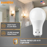 LED A19 Light Bulb, 9 Watts (60W Equivalent), 800 Lumens, GU24