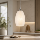 Sunlite 88714  9 Watt LED Decorative Glass Pendant, 3000K Warm White