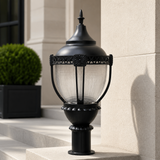 Acorn Post top Light Fixture 60W/80W/100W 30K/40K/50K 120-277V Black with Photocell