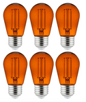 Sunlite S14 LED 2 Watt 120 V Transparent