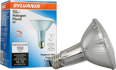 Sylvania PAR30 39/50W Long Neck Reflector Lamp, Dimmable