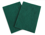 Sysco Pad Scour Green 6" X 9" Antimicrobial [20 Pack]