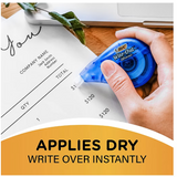 BIC Wite-Out EZ Correct Correction Tape, 5 ct. Plus Mini Twist Grip Correction Tape, 1 ct.